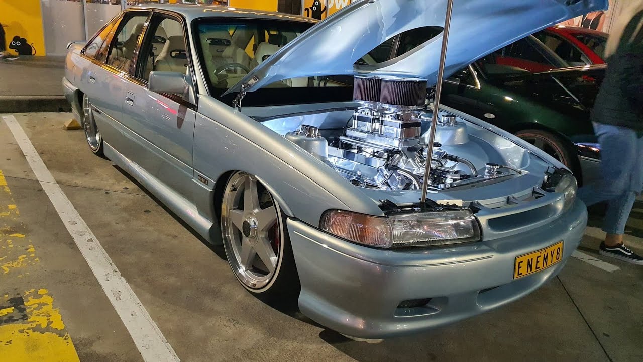 Tough street cars at car show Greenway  Walkaround car spotting