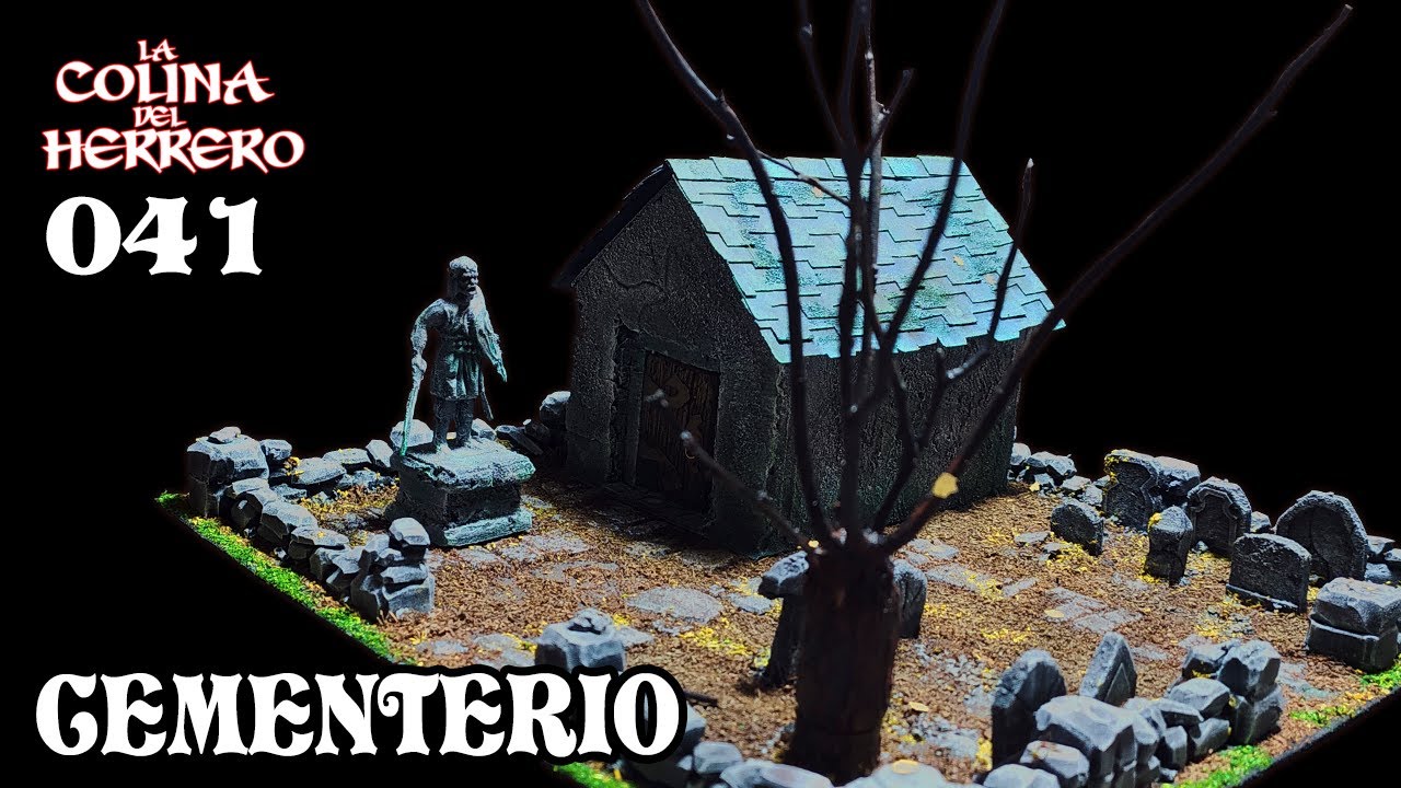 041 Cementerio Parte 01 / Graveyard (Heroquest - D&D - Pathfinder - Wargames)