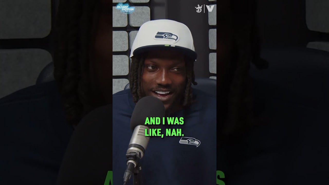 Riq Woolen on Switching from WR to CB | Richard Sherman Podcast #nflplayer #nfl #football #sports
