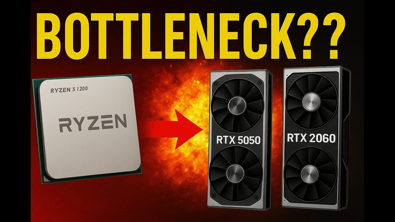 Czy Ryzen 3 1200AF da radę RTX5050? Por&oacute;wnanie z RTX2060!! 🫣🫣🫣
