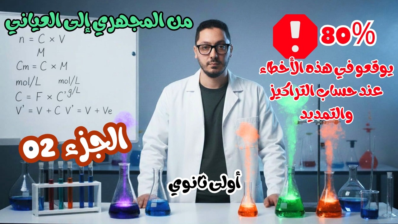 😨 80% يضيعون هنا! من المجهري إلى العياني 🔬🧪 | الجزء الثاني | أولى ثانوي