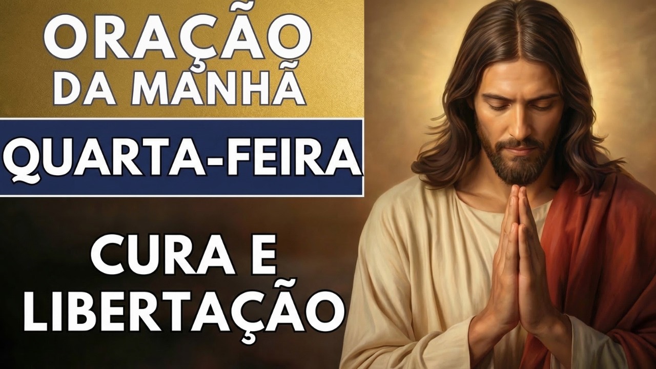 ORAÇÃO DA MANHÃ DE HOJE | ESSA ORAÇÃO DA MANHÃ VAI TRAZER CURA E LIBERTAÇÃO PARA SUA VIDA !
