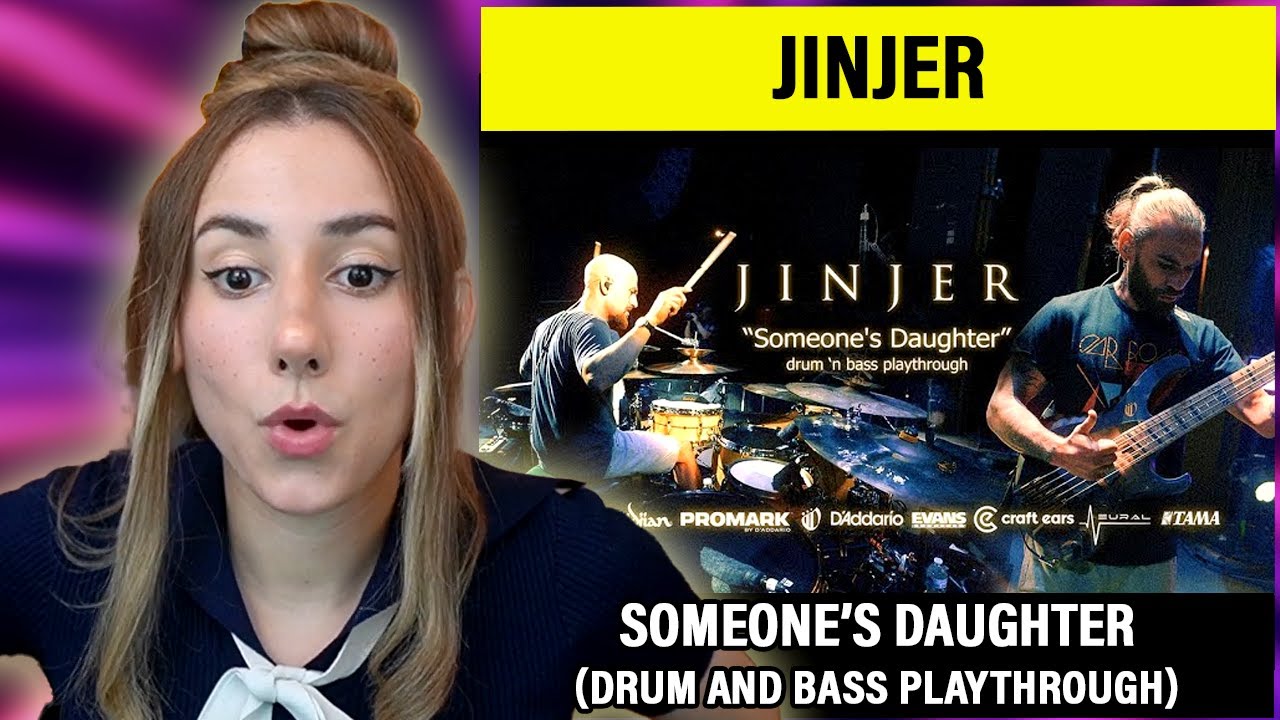 The Tightness Is NEXT LEVEL😱 | JINJER – Someone’s Daughter (Drum n Bass Playthrough) | Singer Reacts