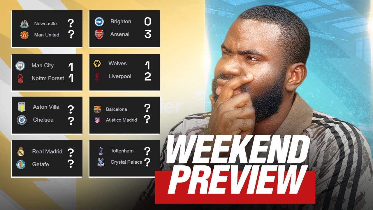 Arsenal vs City Title Race | Man United vs Liverpool Top 4 Race! :Premier League Predictions.