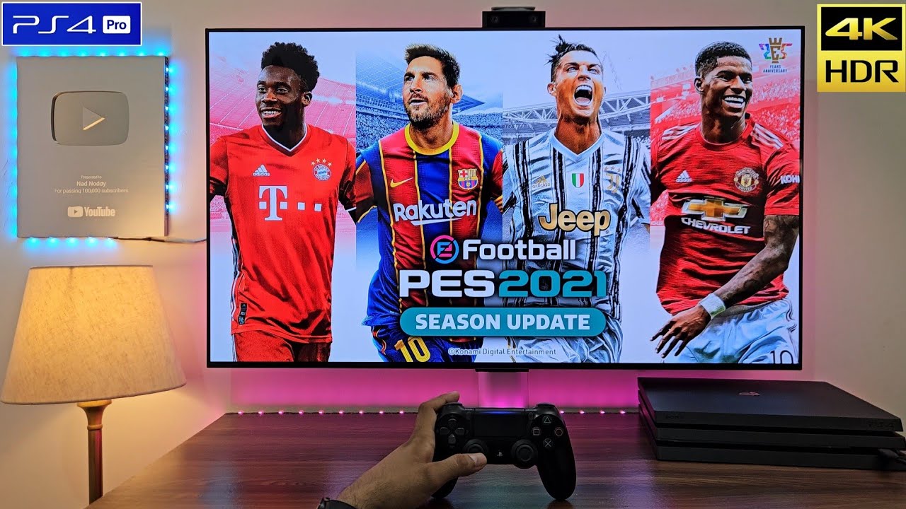 PES 2021 on PS4 PRO in 2025 😍