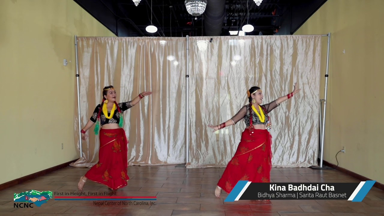 Kina baddai xa dhukdhuki mutu ko/ Dance by Bidhya and Sarita /NCNC Dashai Programme 2020/