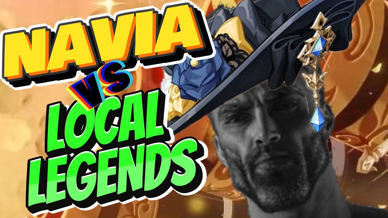 Navia C0R1 SOLO all Local Legends - No Hit / No Food buff / No Healing + Tier list │ Genshin Impact