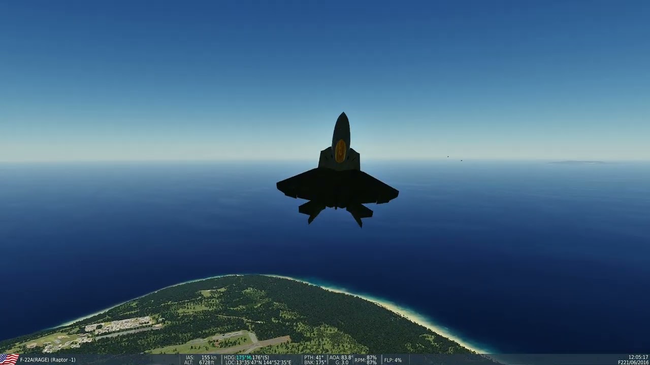 The latest F-22 mod seems...off