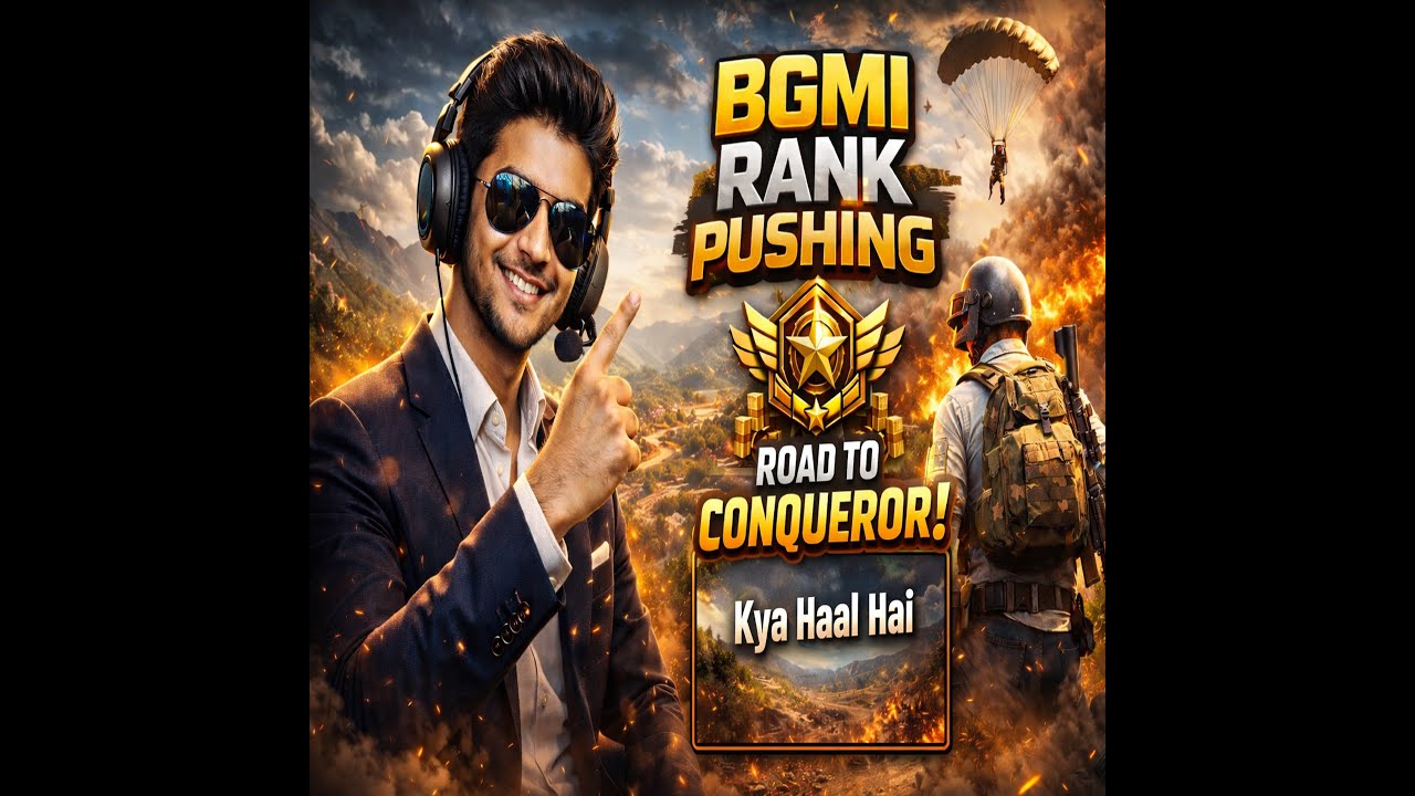 BGMI LIVE | RANK PUSH | @ytbattlecraft #bgmi
