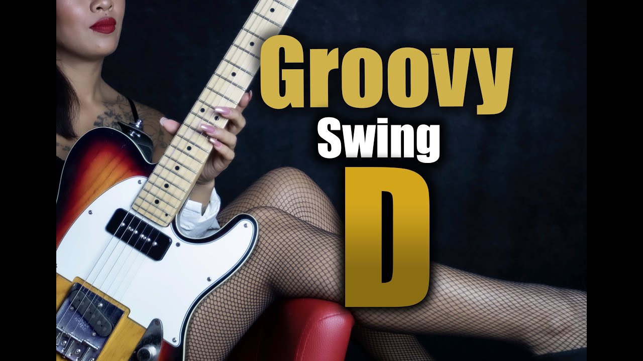 Blues Backing Track Jam - Ice B. - MCCD Sessions - Groovy Swing in D