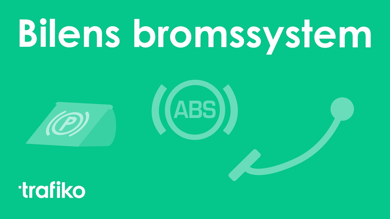 Bilens Bromsar: F&auml;rdbroms, Parkeringsbroms & ABS-bromsar (K&ouml;rkortsteori)
