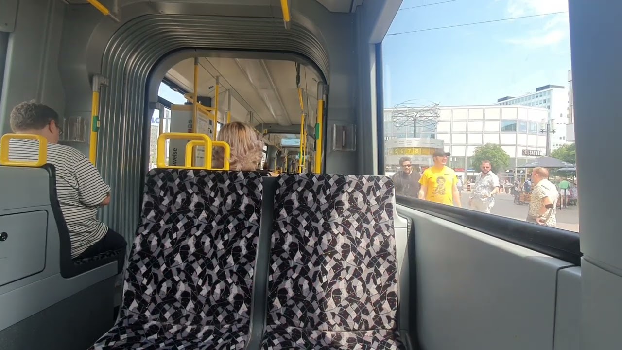 Berlin BVG Bombardier Tram 9119 Route M6