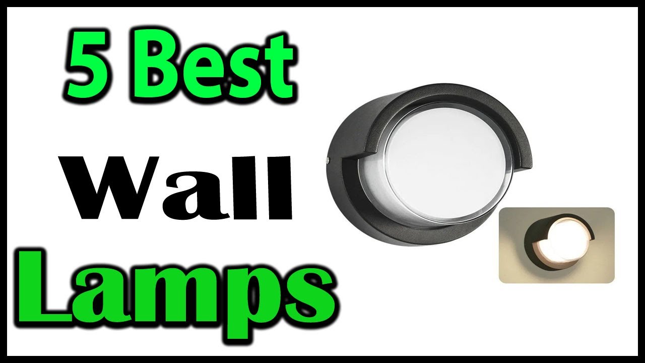 TOP 5 Best Wall Lamps Review 2025