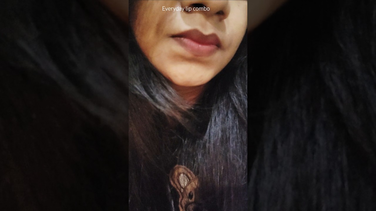This brown Lip combo for everyday makeup 💄under 299 Rs 🤎 