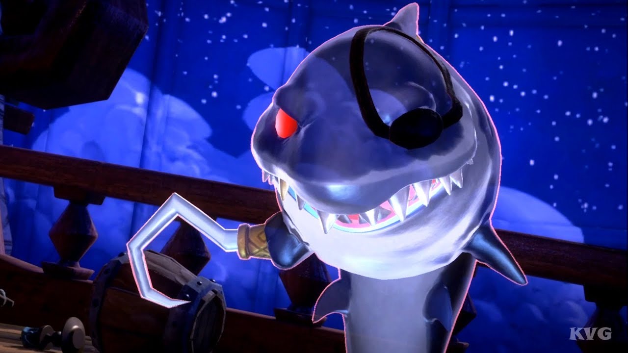 Luigi’s Mansion 3 - Captain Fishook - Boss Fight | Gameplay (Nintendo Switch HD) [1080p60FPS]