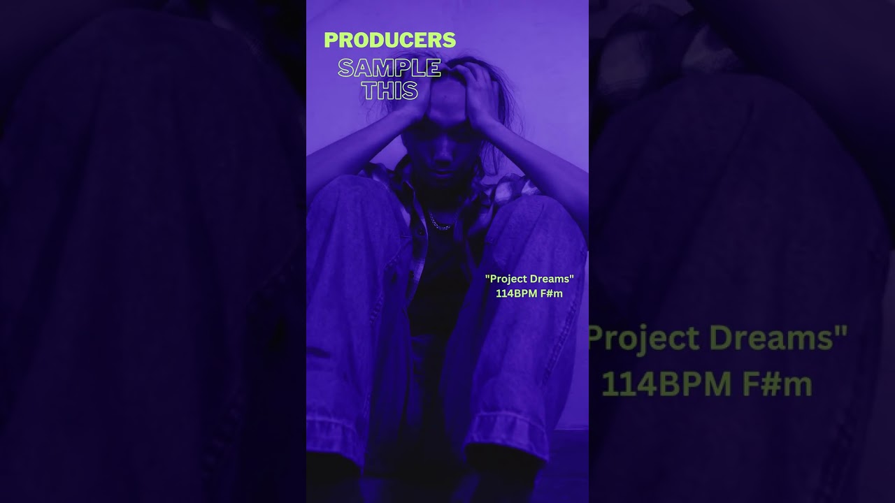 Producer Sample – “Project Dreams” | Trap Sample | F# Minor | 114 BPM | 2026