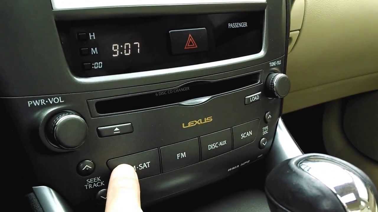 2008 Lexus IS250 - Audio System In Depth Demo