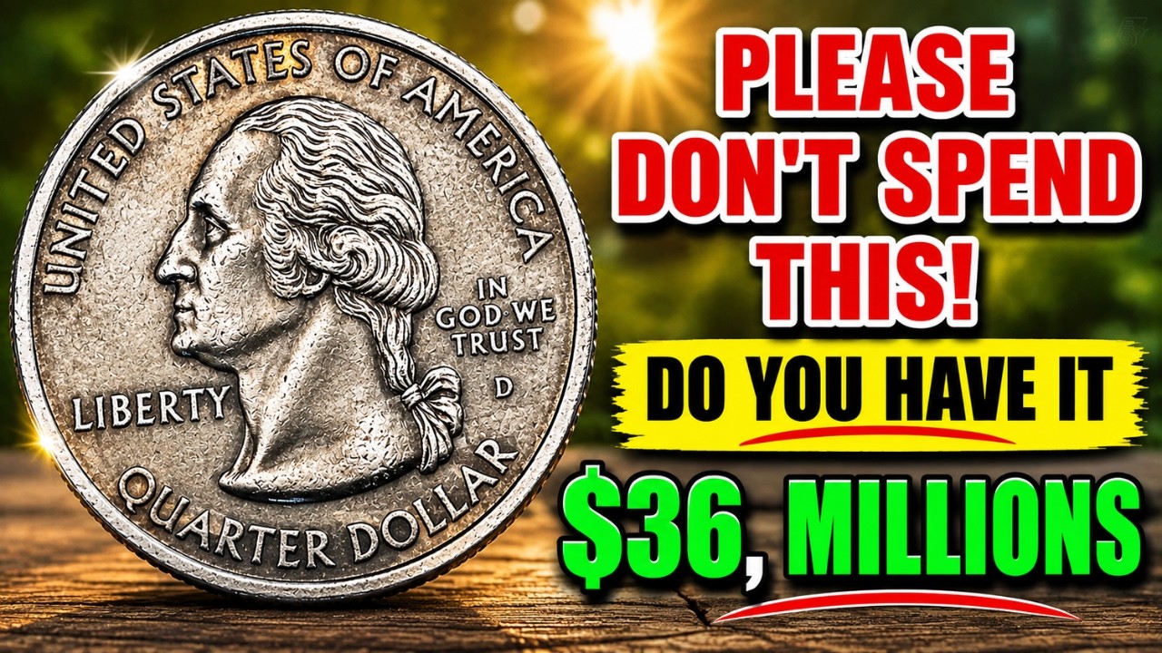 Check Your Change,Top 10 Most Valuable State Quarters Coins Worth THOUSANDS! | Don't Spend It!