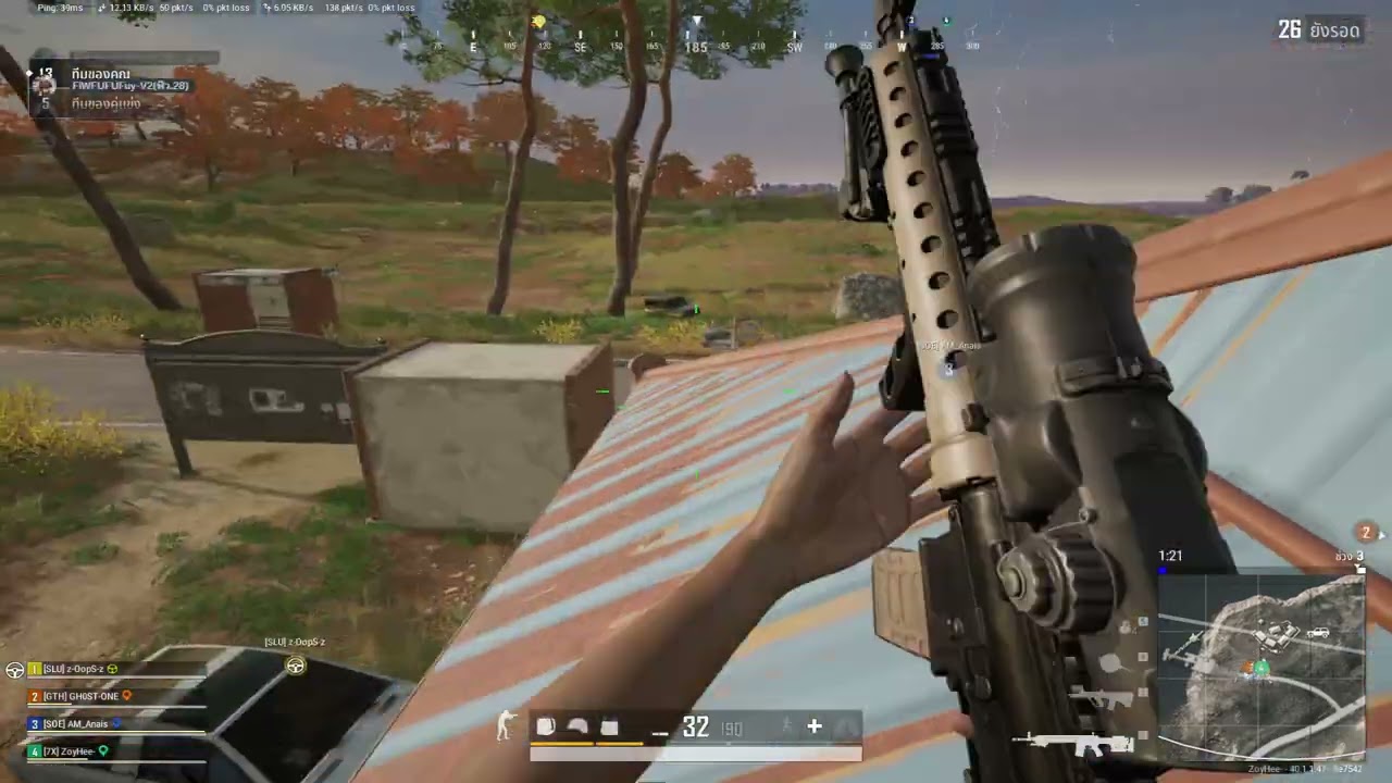 PUBG FiWFUFUFuy -  แบกดิสกลางep2