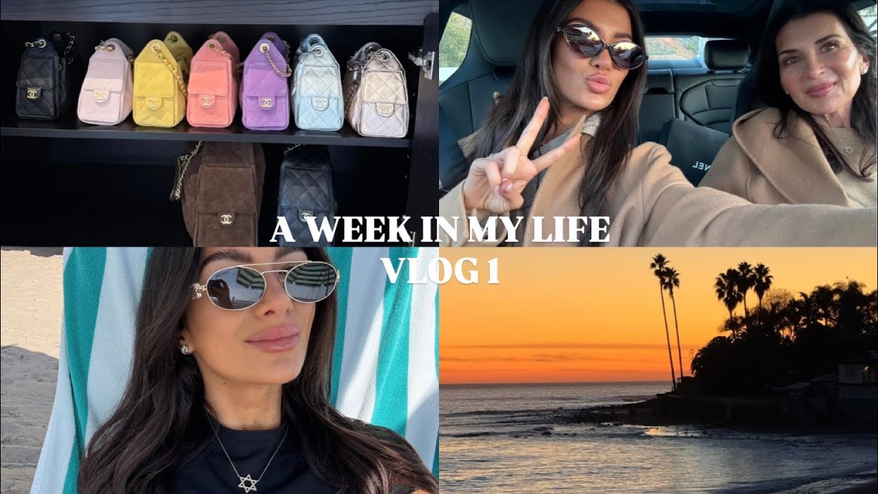 Vlog 1: I’m back :) a week in my life - California, working out, catching up, thanksgiving etc… 
