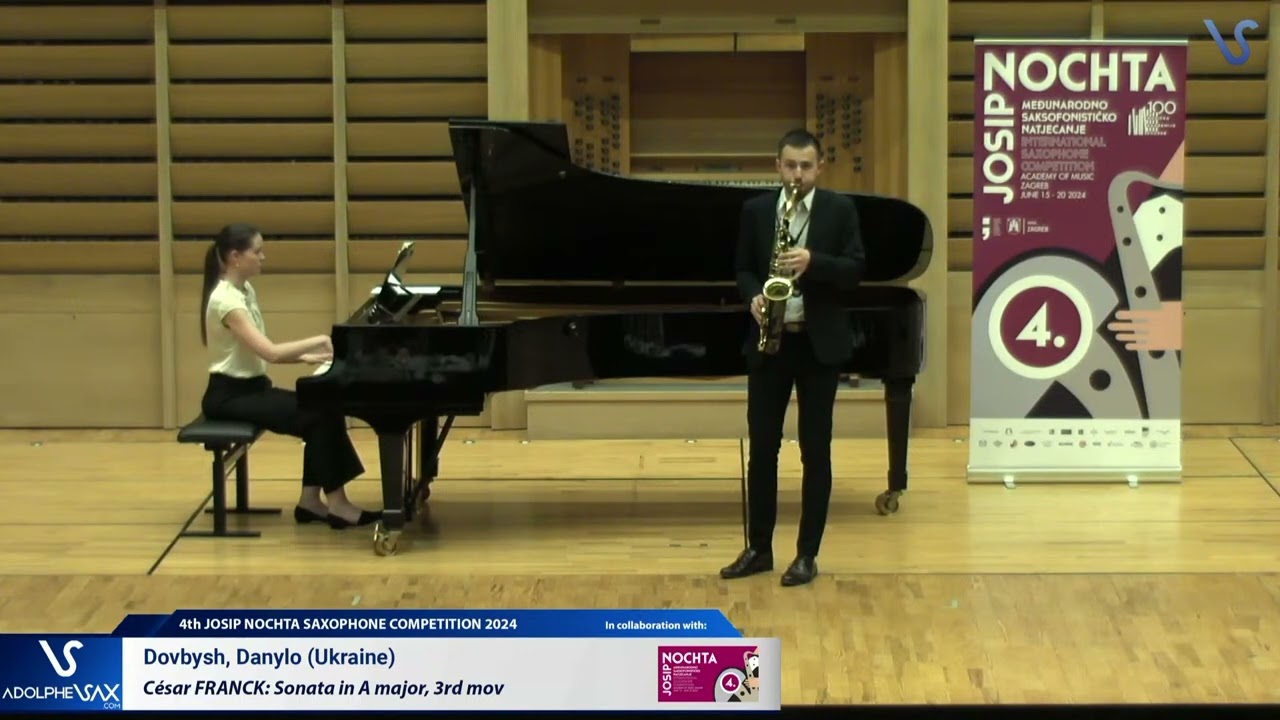 Danylo Dovbysh plays Sonate for violin (3rd. Mov) by Cesar FRANCK