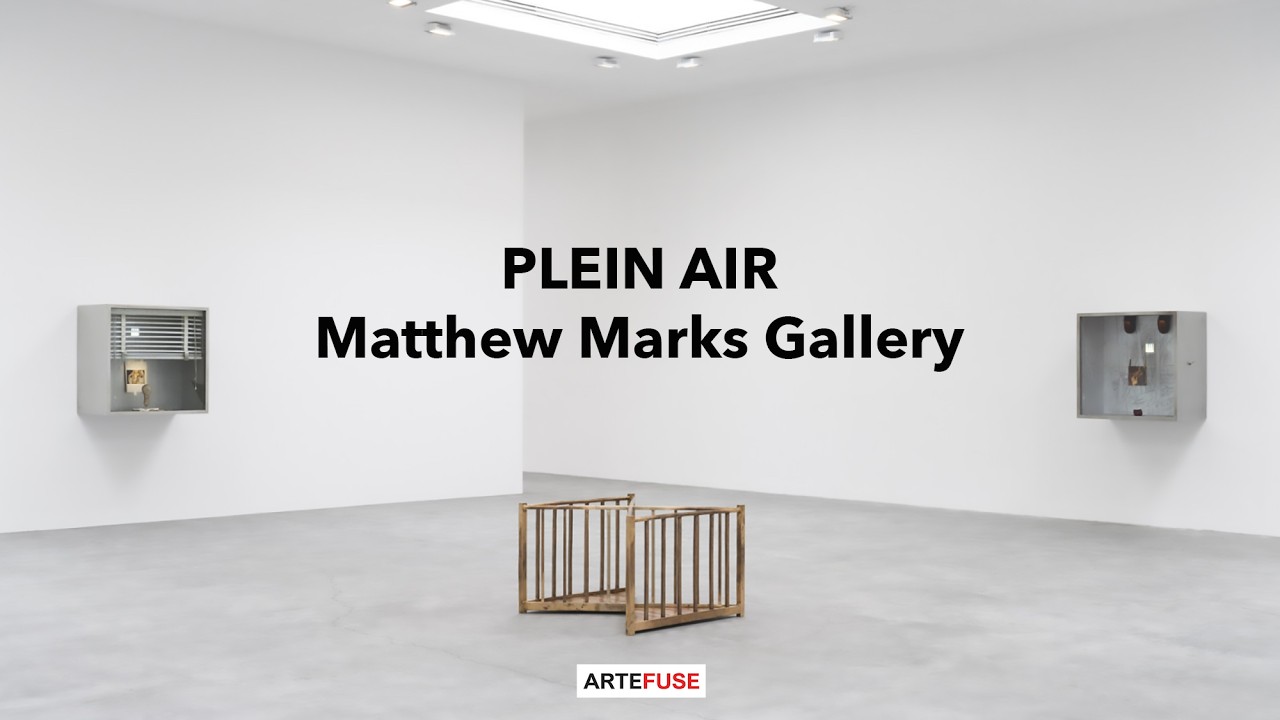 Robert Gober: Plein Air at Matthew Marks Gallery, NYC