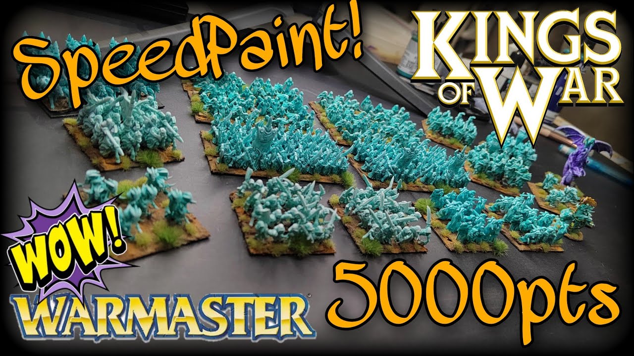 Speed Paint Undead 5000 puntos
