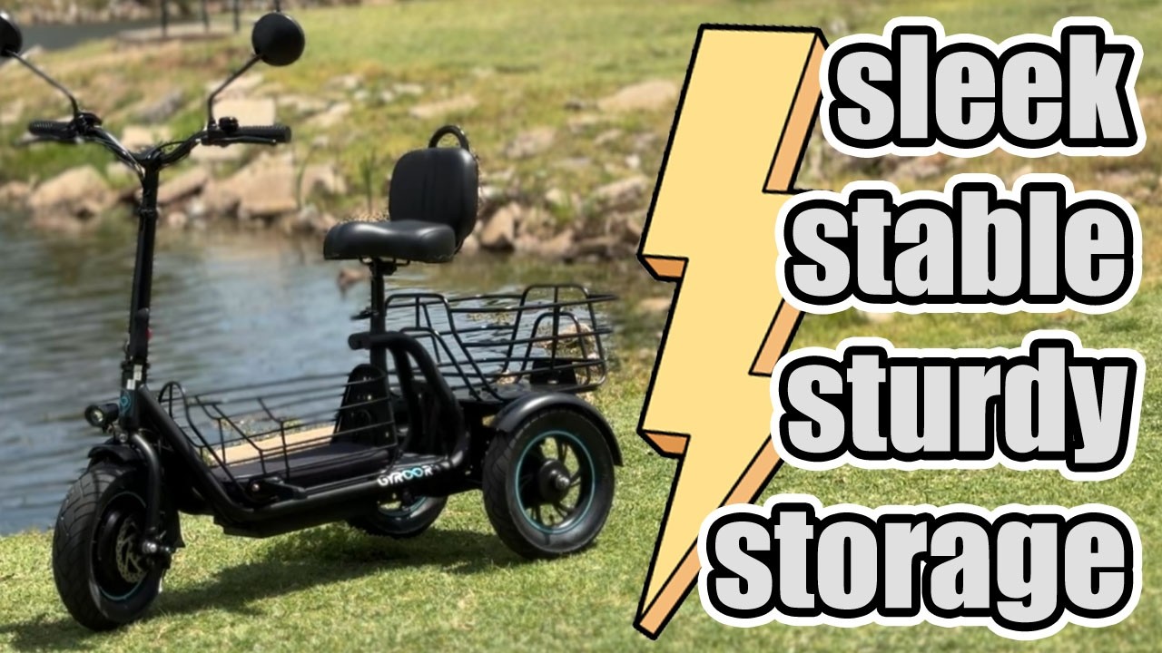 Gyroor C5 Electric Trike Review | Stable, Pet-Friendly 3-Wheel E-Trike