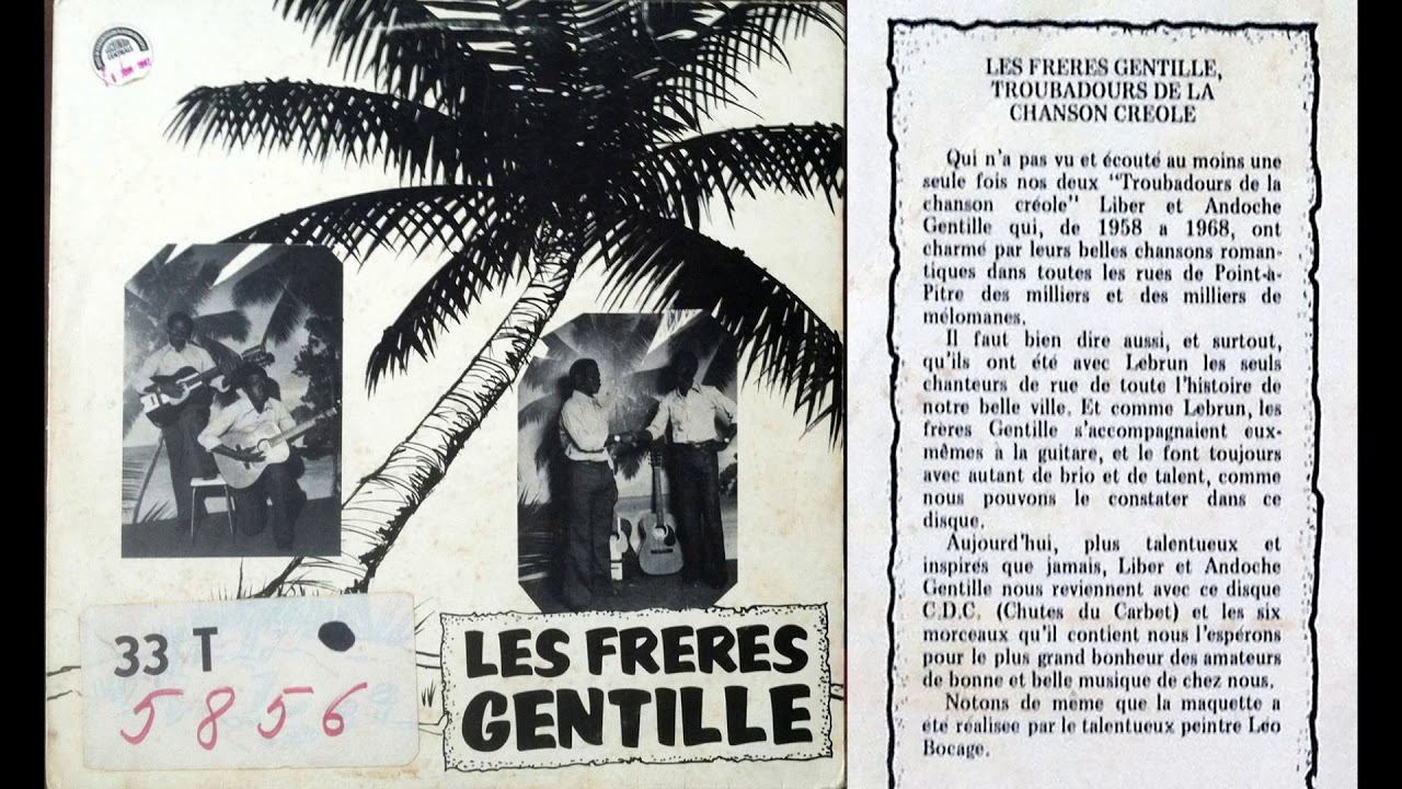 Les Freres Gentille – Liber et Andoche, full LP