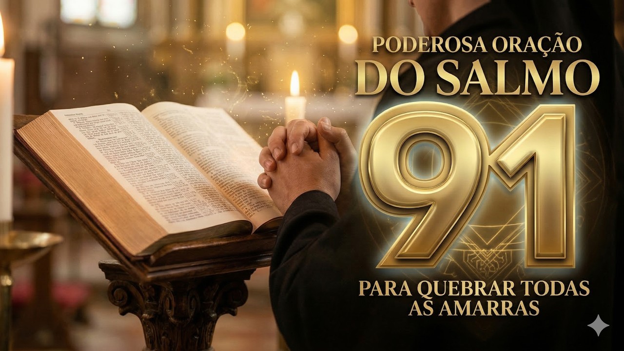 SALMO 91 PODEROSO – ORAÇÃO QUE QUEBRA MALDIÇÕES E TRAZ PROTEÇÃO