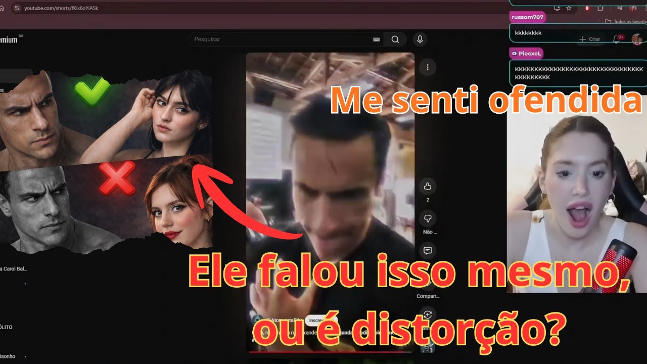 CAROL indignada com as DISTORÇÕES do CHAT #xandão