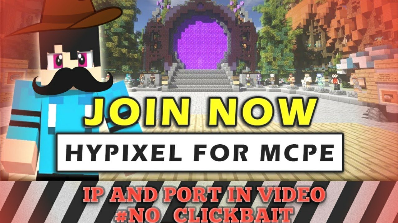 Hypixel servers for mcpe #hypixel #hypixelmcpe #solopowergming