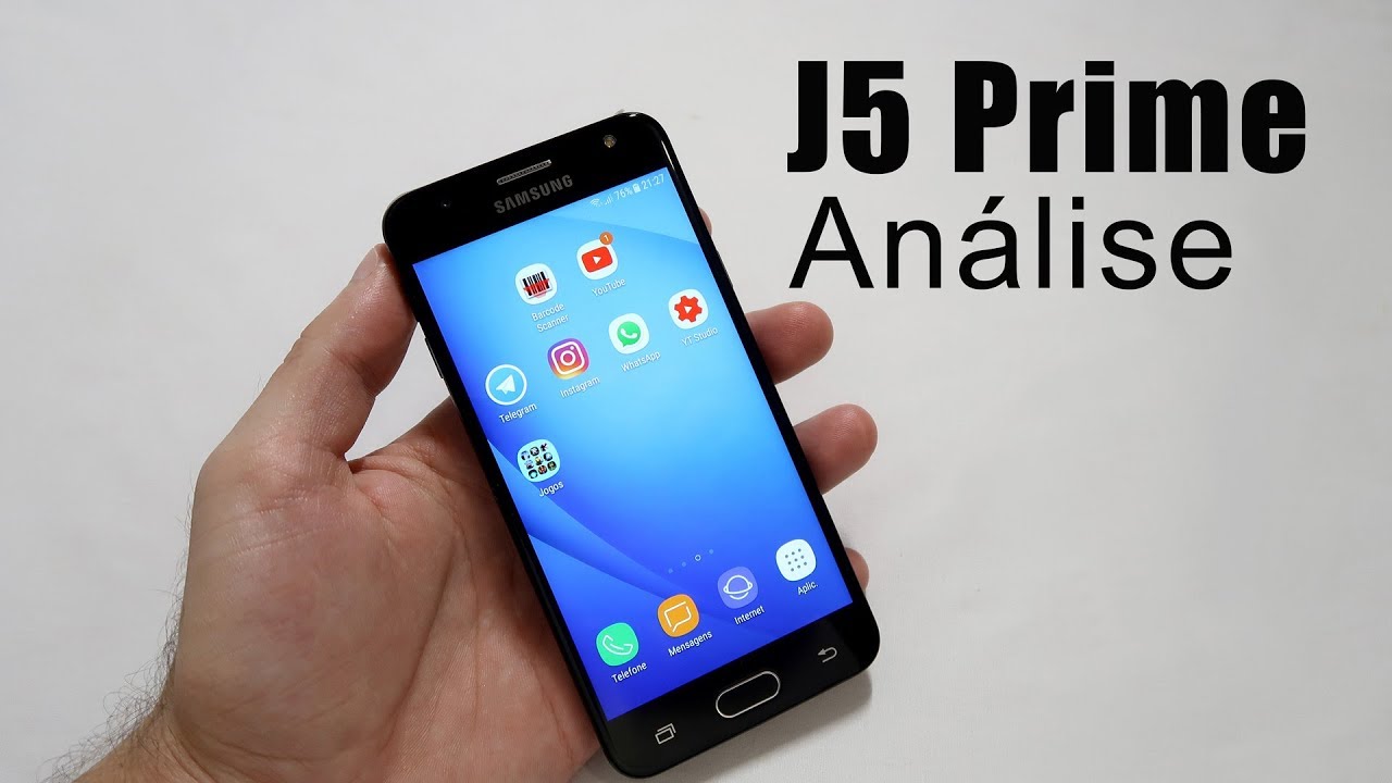 Samsung Galaxy J5 Prime Análise Completa - Bom para uso Básico