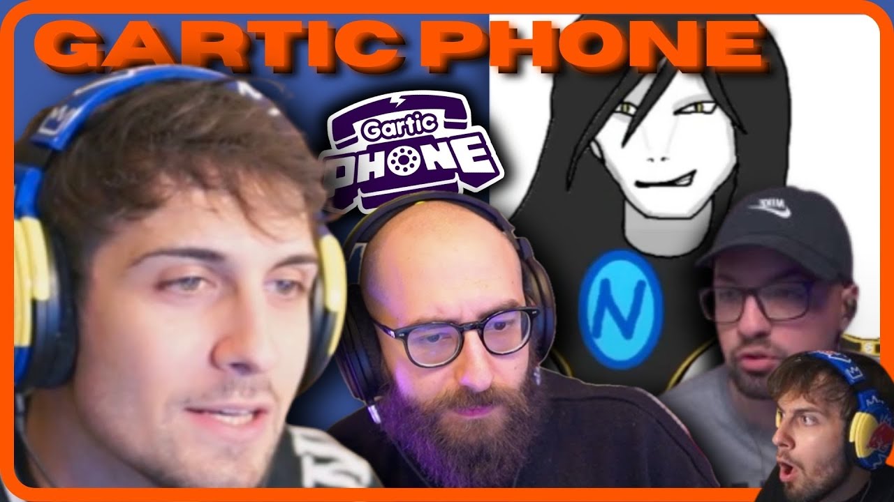 BLUR GIOCA a GARTIC PHONE con TUTTA LA STALLA!!🔥
