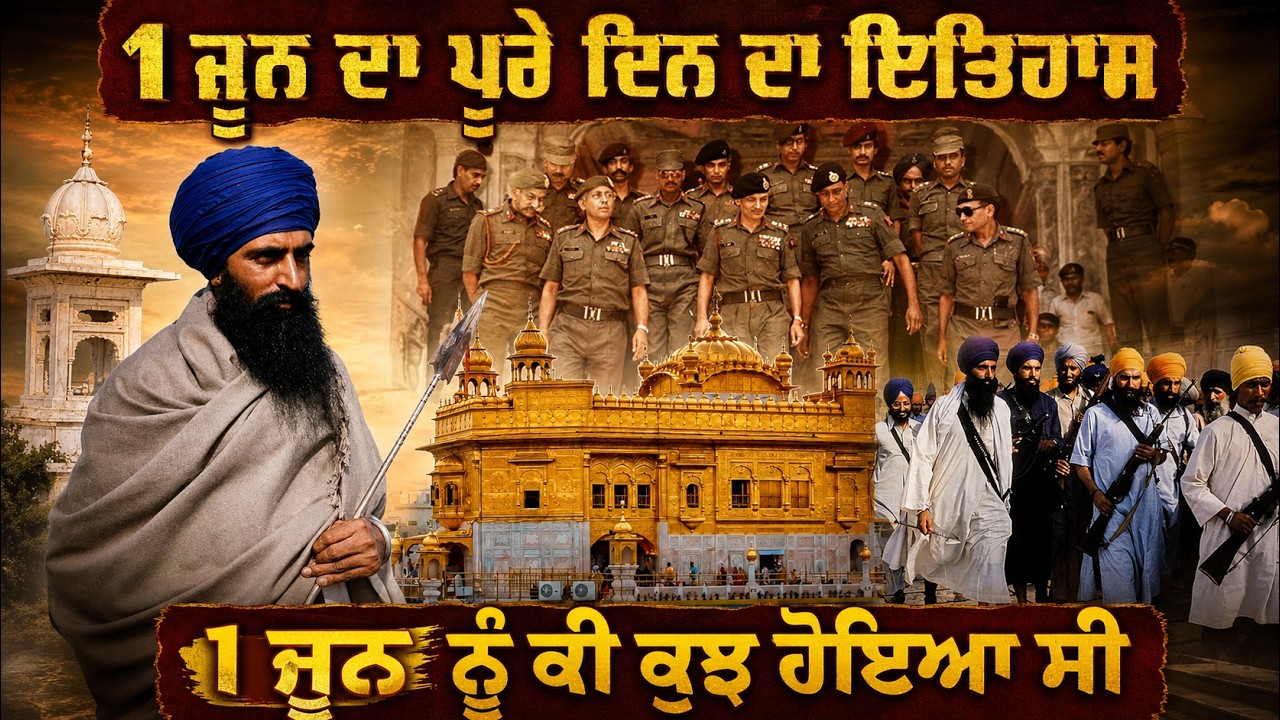 History Of 1 June 1984 Amritsar |1 June| Amritsar 1984| Bhindrawale| Operation Bluestar