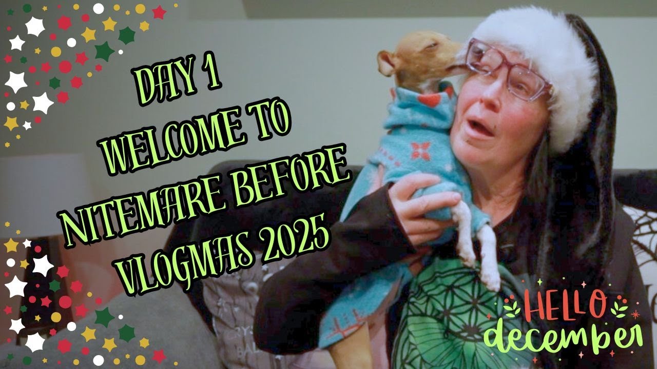 Добро пожаловать на Nitemare Before Vlogmas 2025! ПОДРОБНЕЕ о том, что нас ждёт