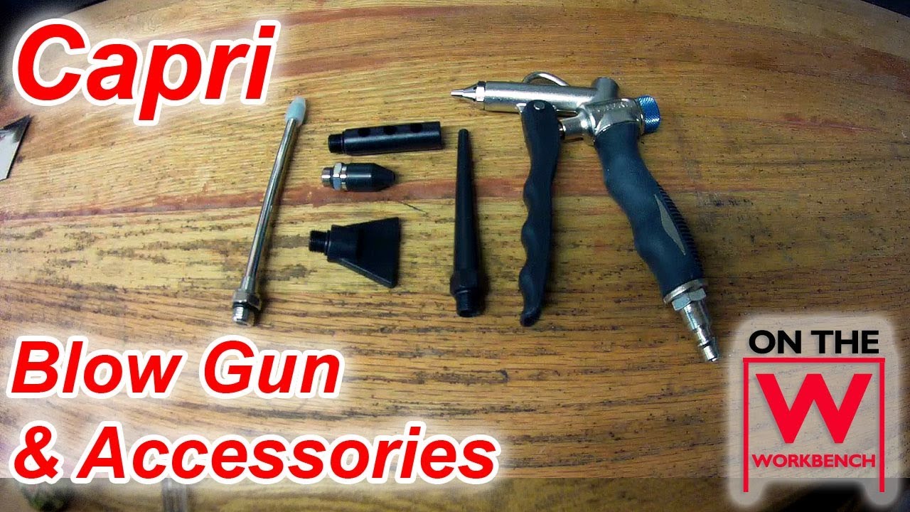 Capri Tools Adjustable Flow Blow Gun