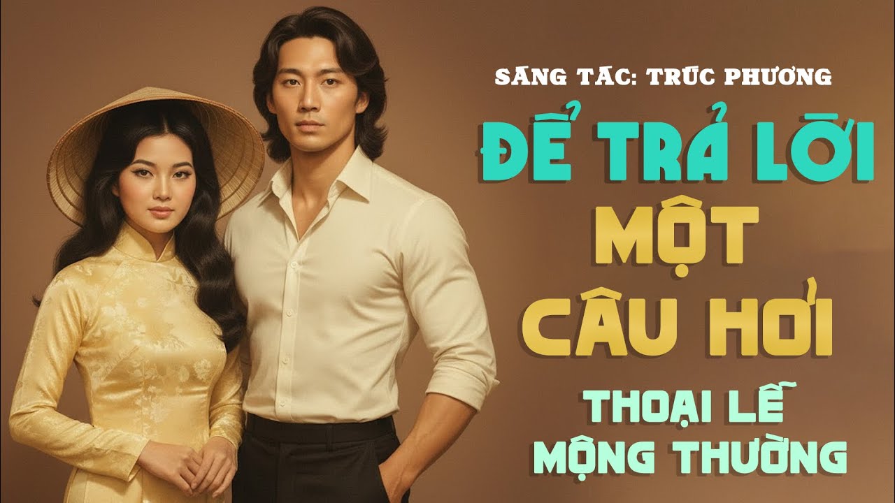 ĐỂ TRẢ LỜI MỘT CÂU HỎI - THOẠI LỄ ft MỘNG THƯỜNG MUSIC | Nhạc Vàng Xưa Thất Truyền Hay nhất 2025