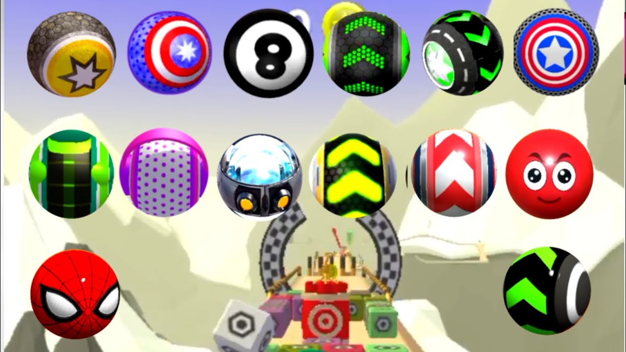 Rollance VS Going Balls VS Sky Rolling Ball 3D- Speedrun Gameplay Walkthrough 2025🔥| Android Game