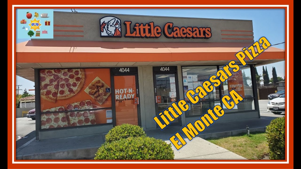 Little Caesars Pizza El Monte CA LA restaurant Northgate Market Wendy's Norms Santa Fe Trail Plaza.