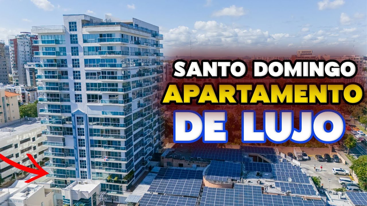 Este Apartamento de LUJO en Santo Domingo te Dejará Sin Palabras!