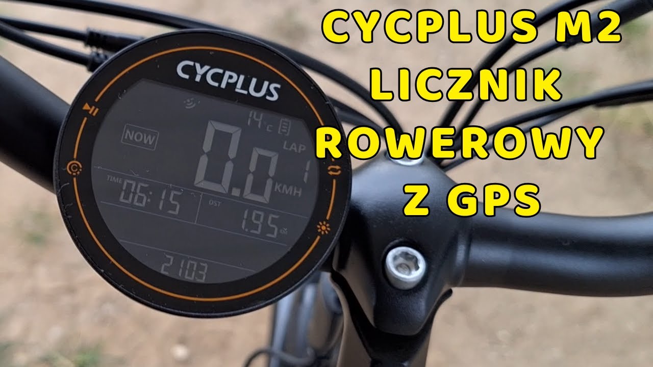 Komputer rowerowy z GPS CYCPLUS M2 - świetny pomysł na prezent