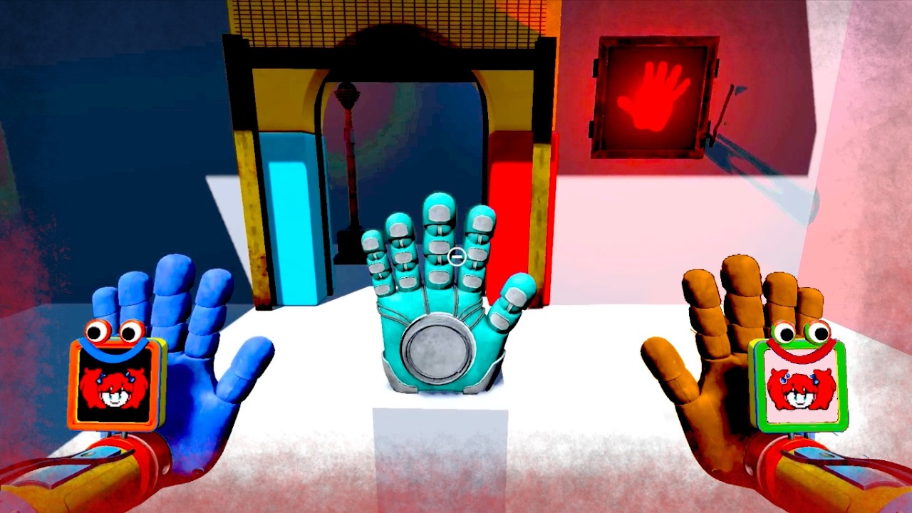 New Secret Hand colors Poppy playtime Godot | Starter-Kit tester & Puzzles | [Fangame] edited.