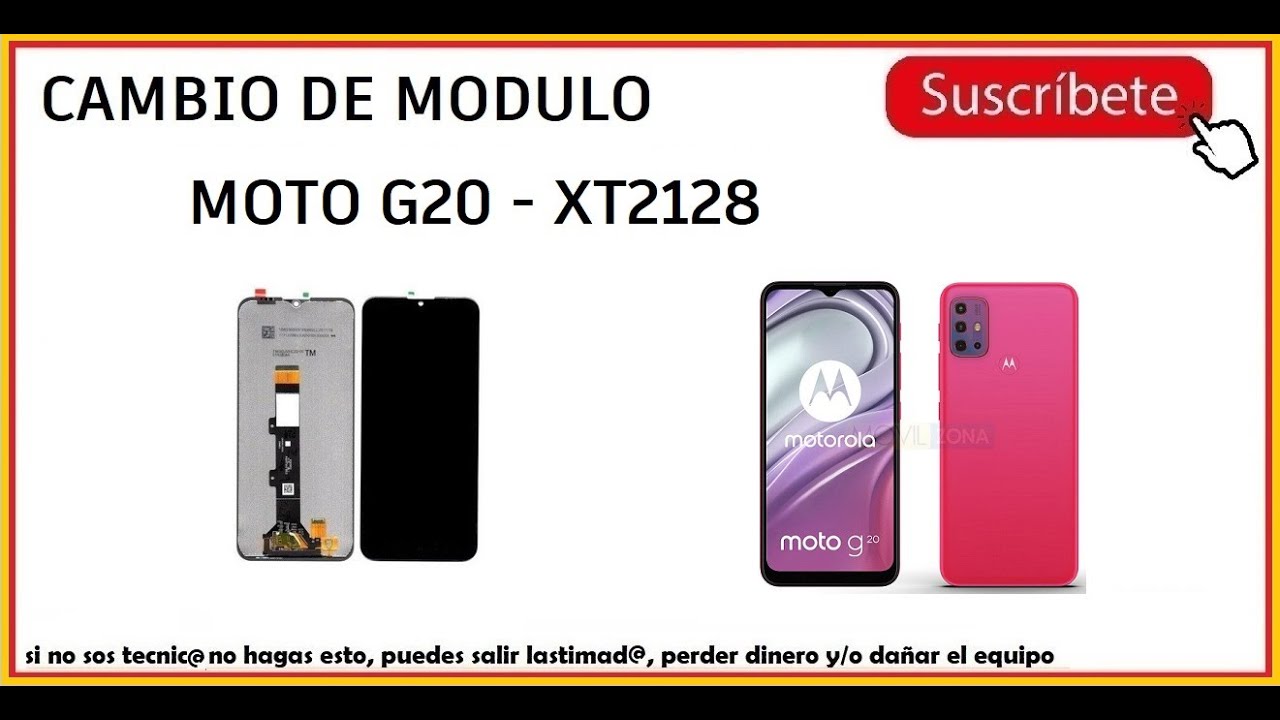 👑 Cambio de Modulo Moto G20 👉 #sanmar 👈 Como desmontar y cambiar la pantalla del Motorola g20 xt2128