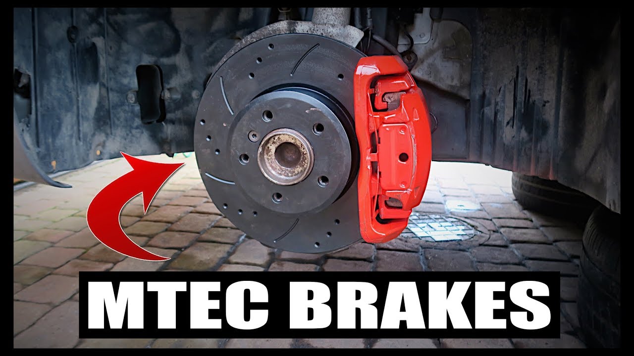 INSTALLING MTEC BRAKES TO MY BMW!