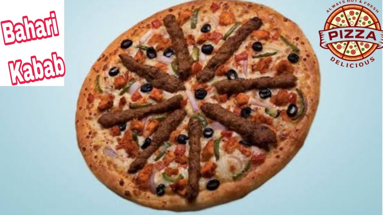bihari kabab pizza recipe | Restaurant style banane ka tarika bihari kabab | pizza banane ka tarika