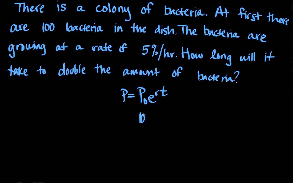 Pert (Continuous Growth Rate)