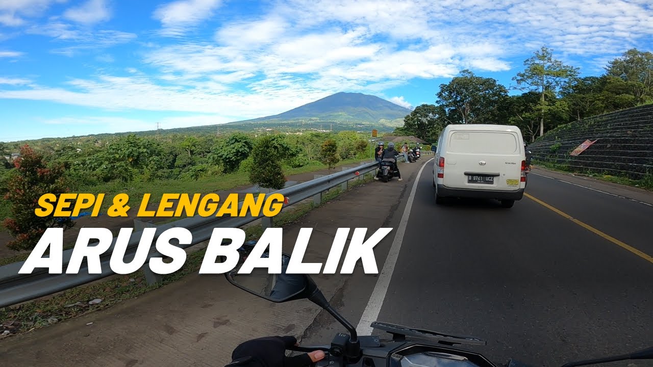 Arus Balik via JALUR NAGREG | Naik Vario Ciamis - Bogor