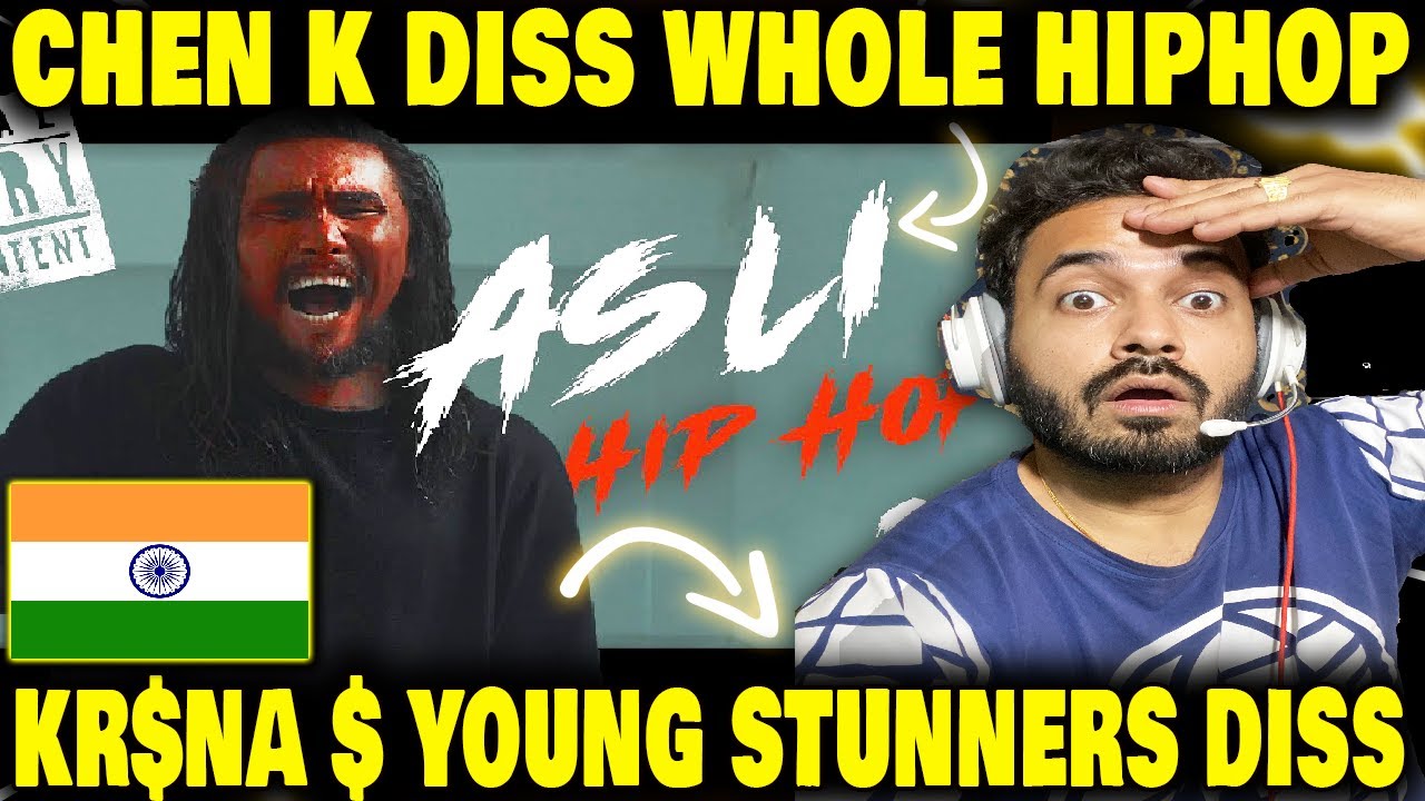 India 🇮🇳 Reaction On CHEN-K - Asli Hip Hop 2.0 (Diss to Young Stunners GDX Reacts Diss
