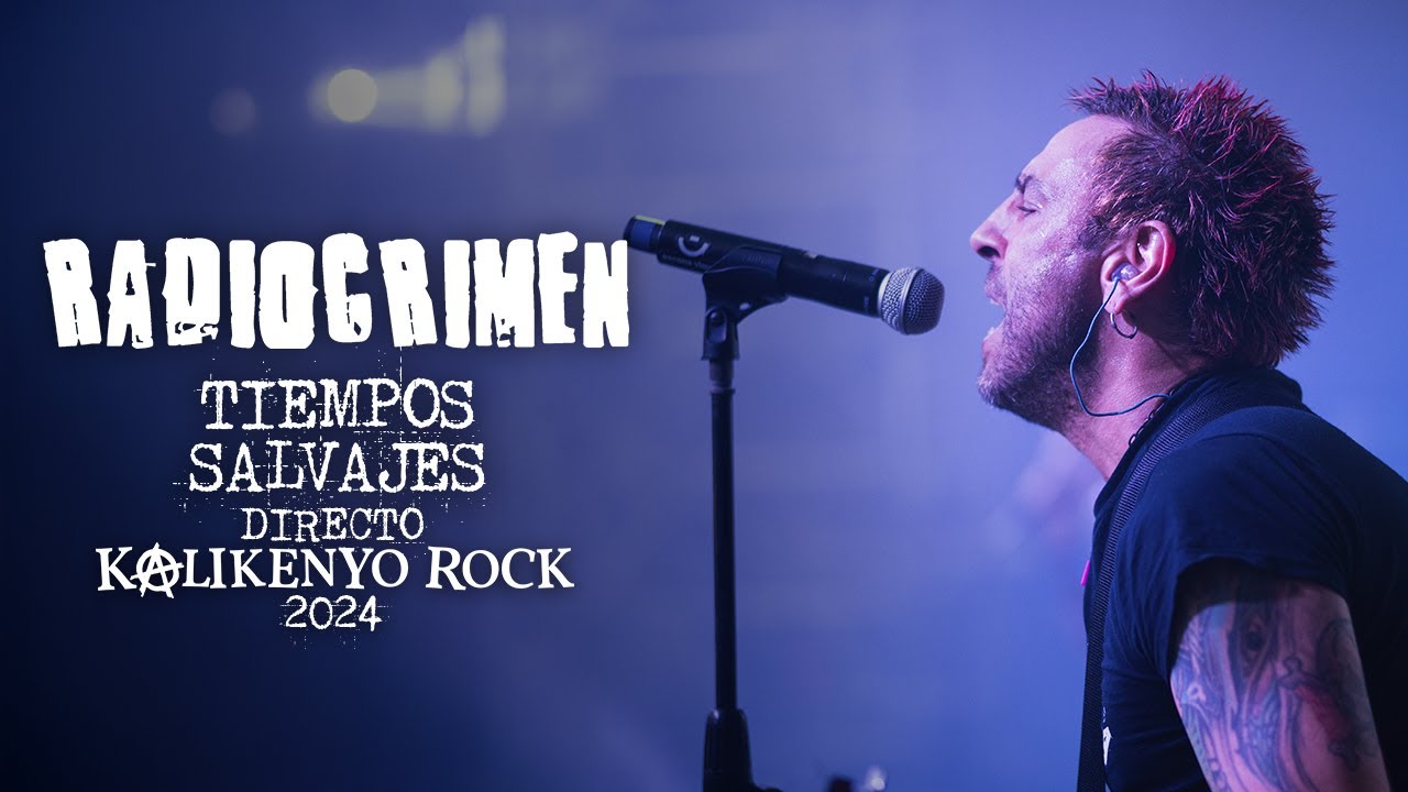 Radiocrimen - Tiempos Salvajes (Directo KalikenyoRock 2024)